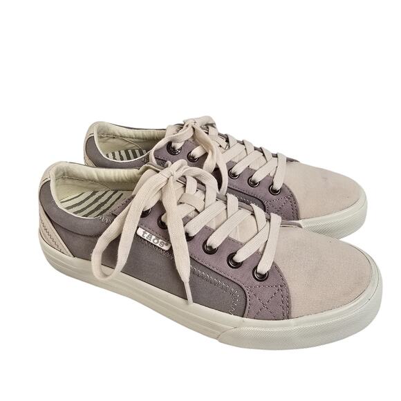 Taos Plim Soul Sneakers Canvas Athletic Low Top Sporty Comfort Shoes Size 8 - Picture 1 of 11